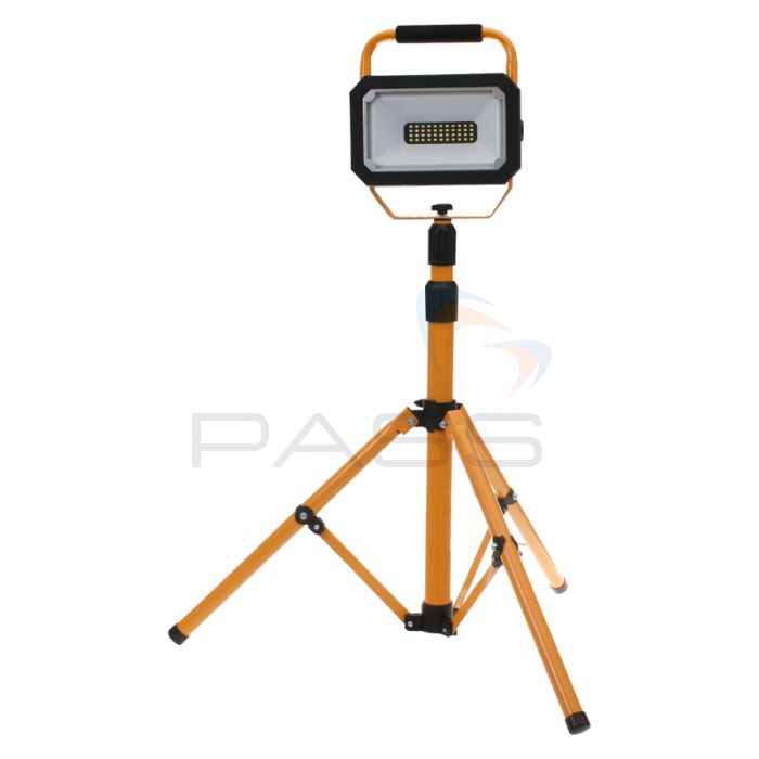 100-240V AC LED Work Light with Tripod - 23W