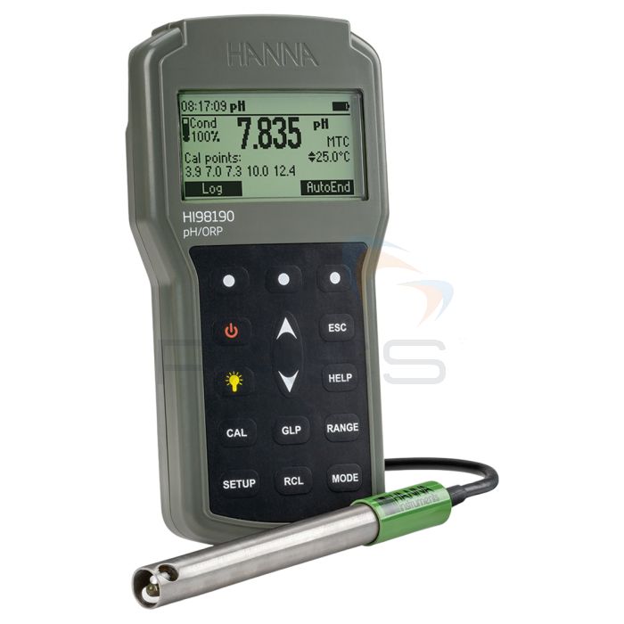 Hanna Instruments HI-98190 pH/ORP Meter
