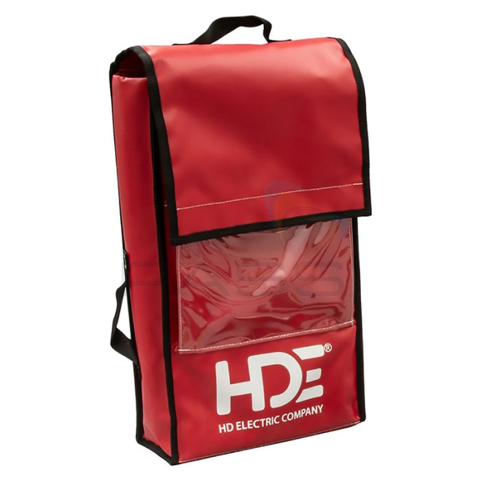 HD Electric Padded Red Carrying Bag with Hanging Hooks