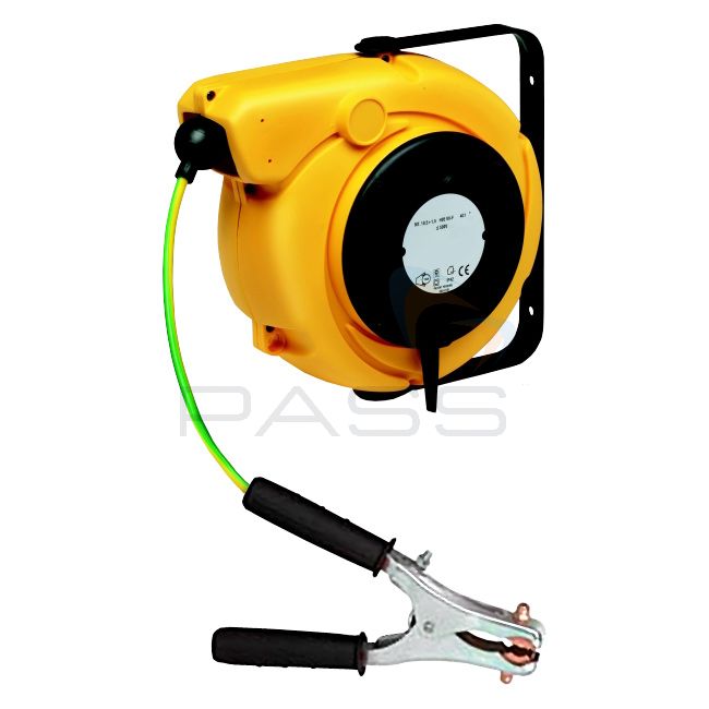 12.5m Earth Grounding Reel with Heavy Duty 926 Clip