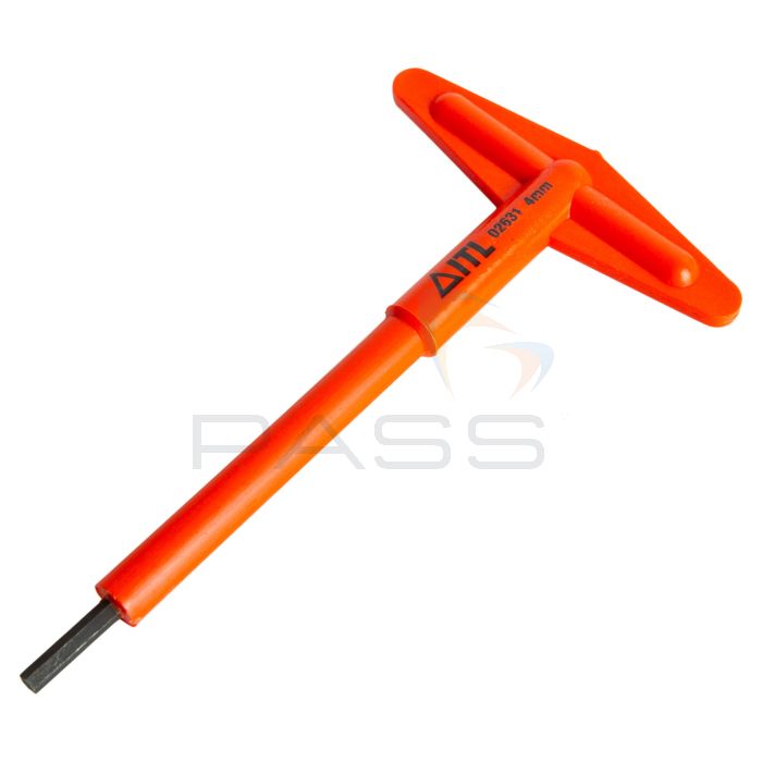 ITL 02631 Totally Insulated 4mm Long Hexagon Key