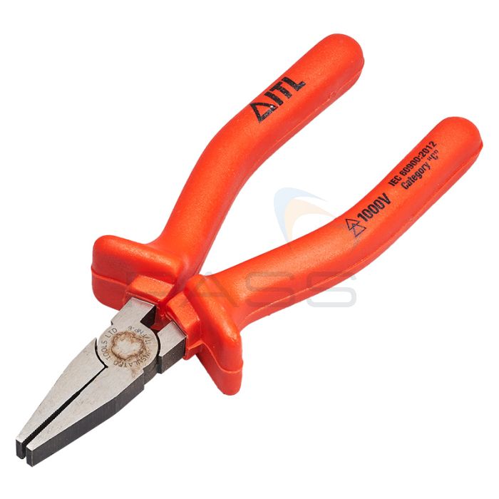 ITL 6 Inch Insulated Flat Nose Pliers