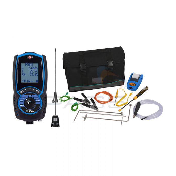 Kane 458S Flue Gas Analyser CPA1 Kit with accessories