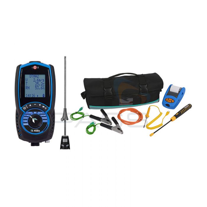 Kane 458S Flue Gas Analyser Pro Kit with accessories