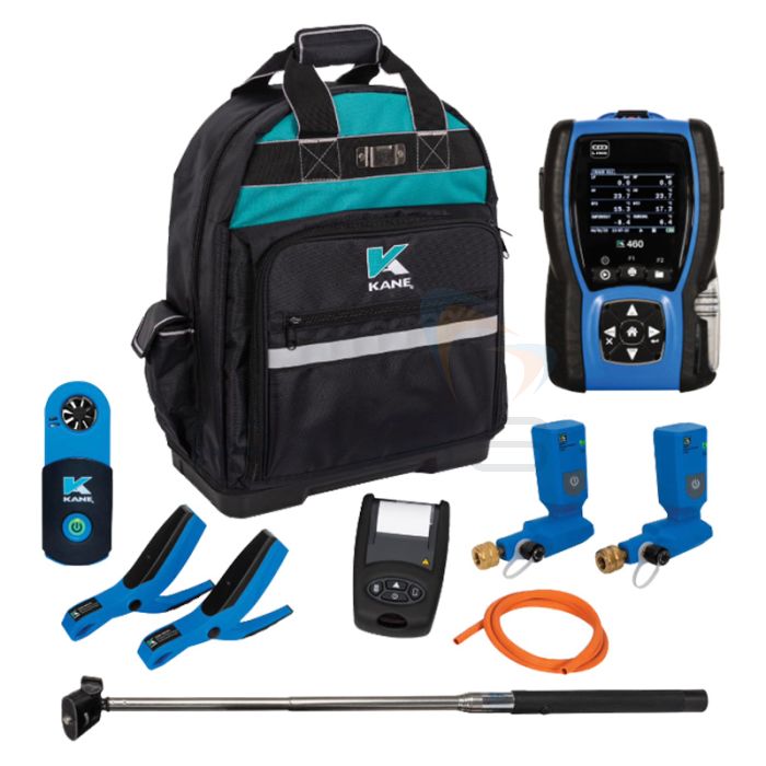 Kane 460 Heating, Cooling, Refrigeration & IAQ HVACR Analyser HVACR Kit