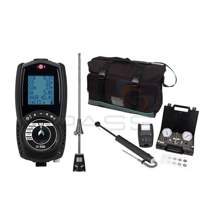 Kane 258 Combustion Flue Gas Analyser Oil Kit