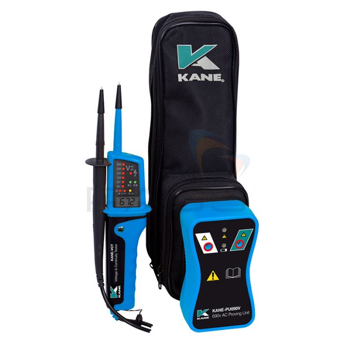 KANE-VCT KIT Voltage & Continuity Tester with 690 Volt AC Proving Unit