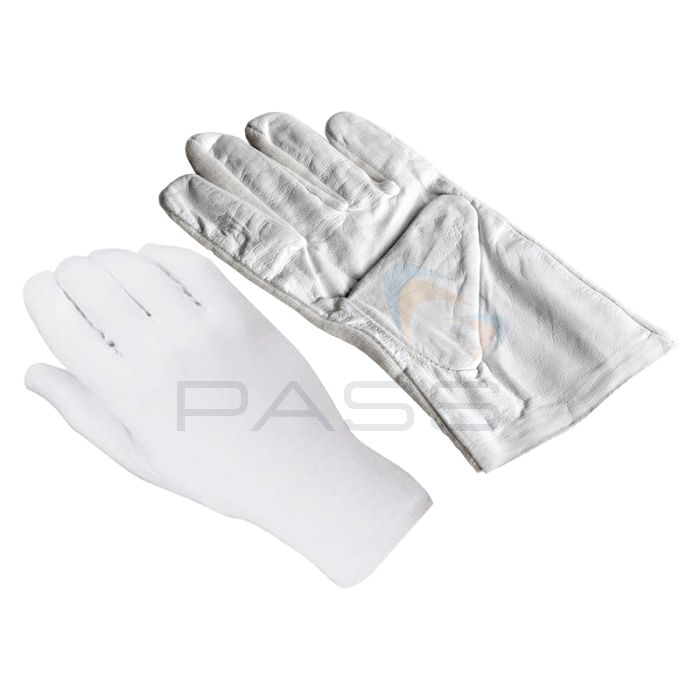 Ker 317 Series Gloves, 1 Pair - Choice of Cotton or Cotton & Leather Gloves
