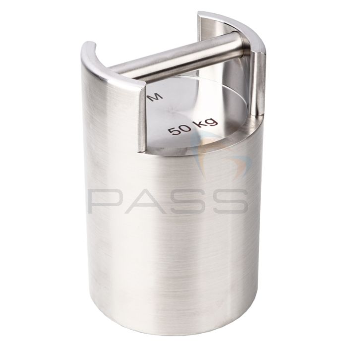 Kern 347-161 Individual Weight, OIML Class M1, Check Weight, Stainless Steel Fine Turned (OIML), 50 kg, 2.5 g
