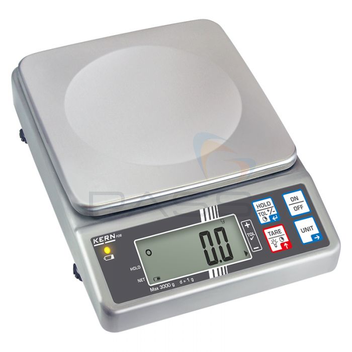 Kern FOB Stainless Steel Bench Scales – Choice of Model 
