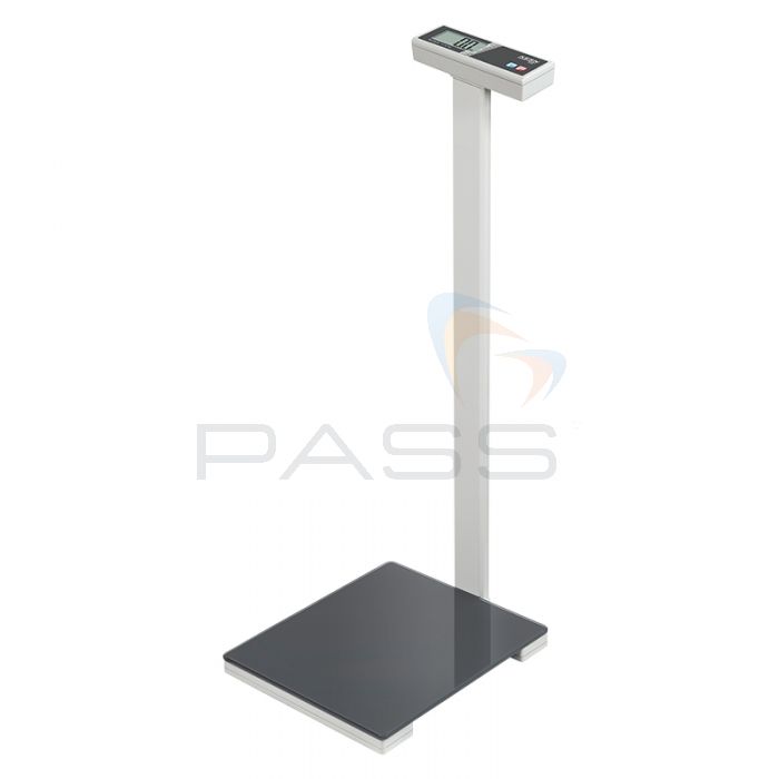 Kern MPL 200K-1P Personal Floor Scale with a Column - Angled