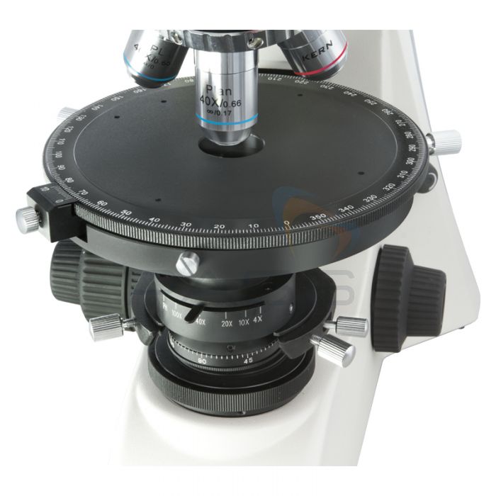 Kern OPO Polarising Binocular Microscope - Stage