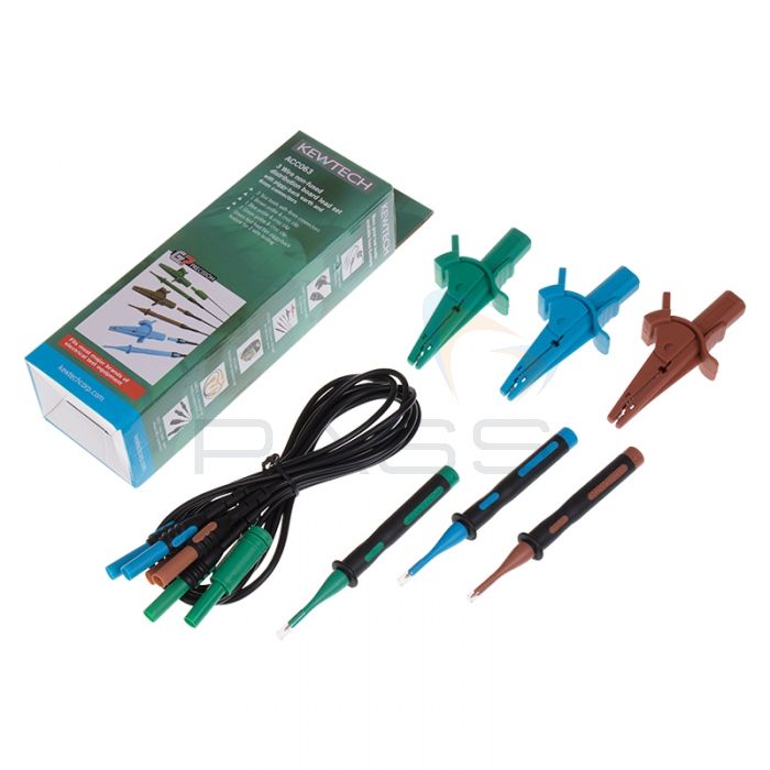 Kewtech ACC063 Distribution Test Lead Set for KT63 - Kit