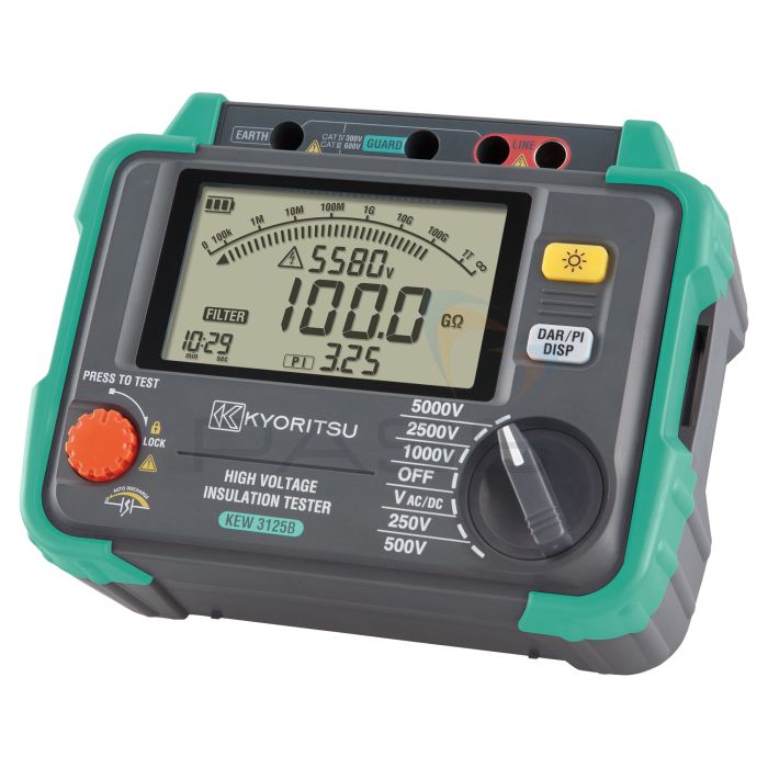 Kewtech KEW3125B High Voltage Insulation Tester
