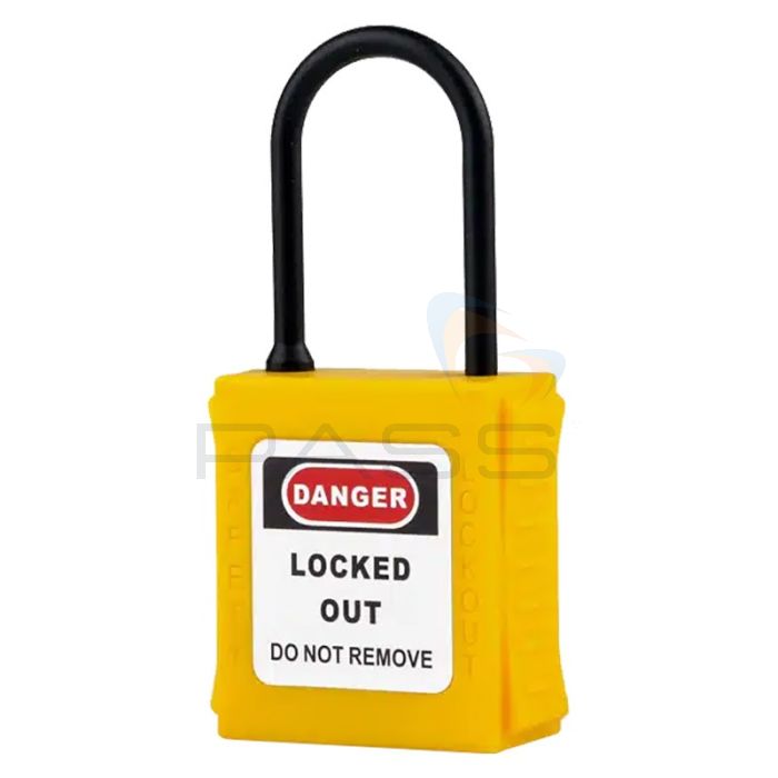 Kewtech SINPADLOK Thin Nylon Shackle Safety Padlock