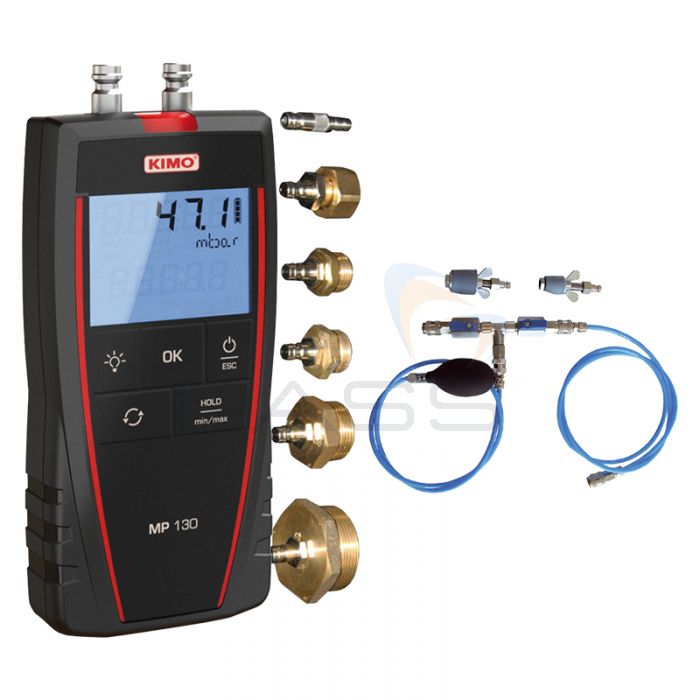 KIMO MP130 Micro Manometer for Gas Network Leak Testing
