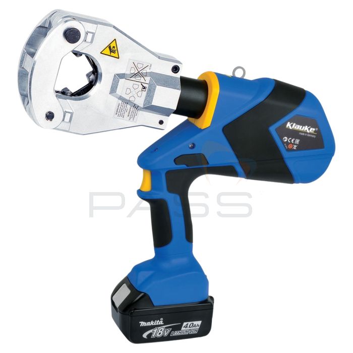 Klauke EK60 VP/FT CFM Battery Powered Hydraulic Crimping Tool 16 - 300 mm² with Makita Battery