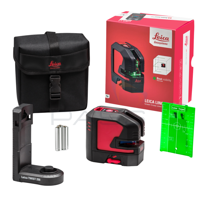 Leica LINO L2Gs Alkaline Cross Line Green Laser Kit