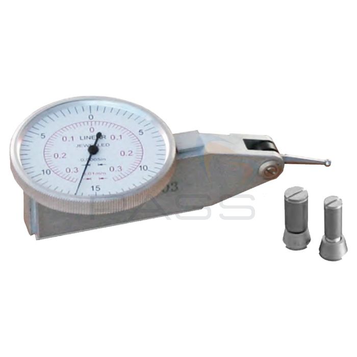 Linear Tools 55-100-200 Dual-Dial Test Indicator, 40mm
