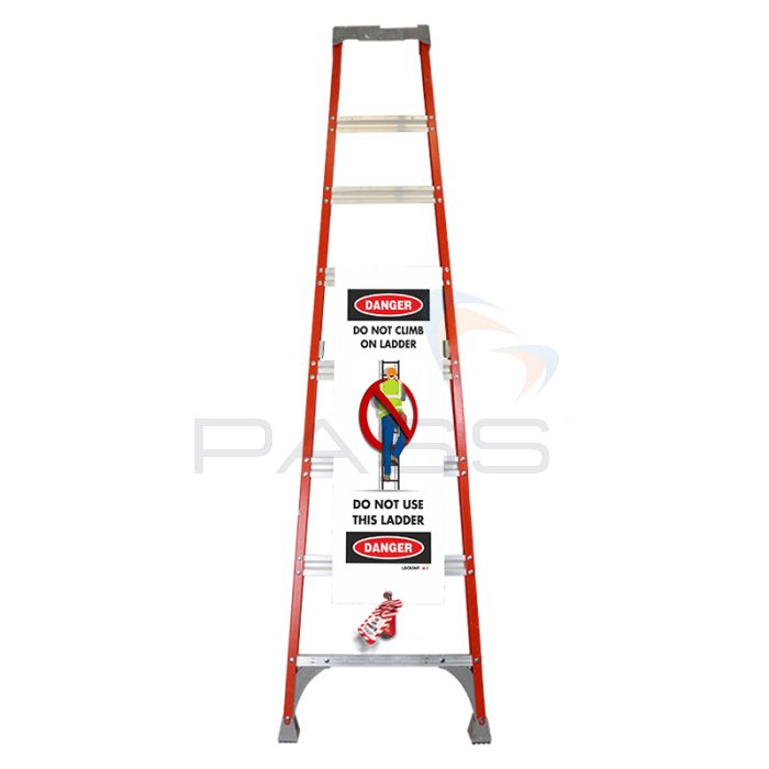 Lockout Lock Double Sided Ladder Lockout - 1778x330mm or 2210x382mm (HxW)