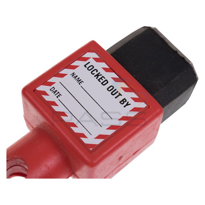 Computer IEC Power Cord Lock label