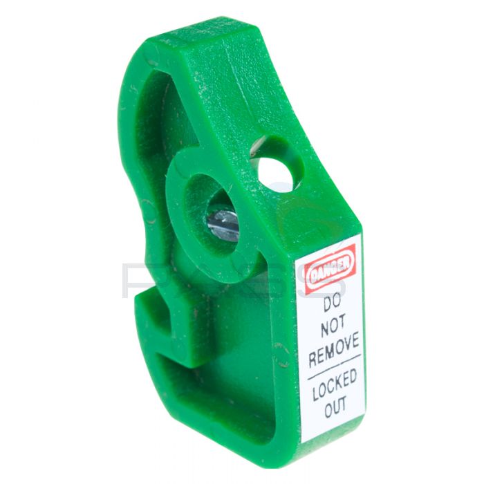 Circuit Breaker Lockout Green Back