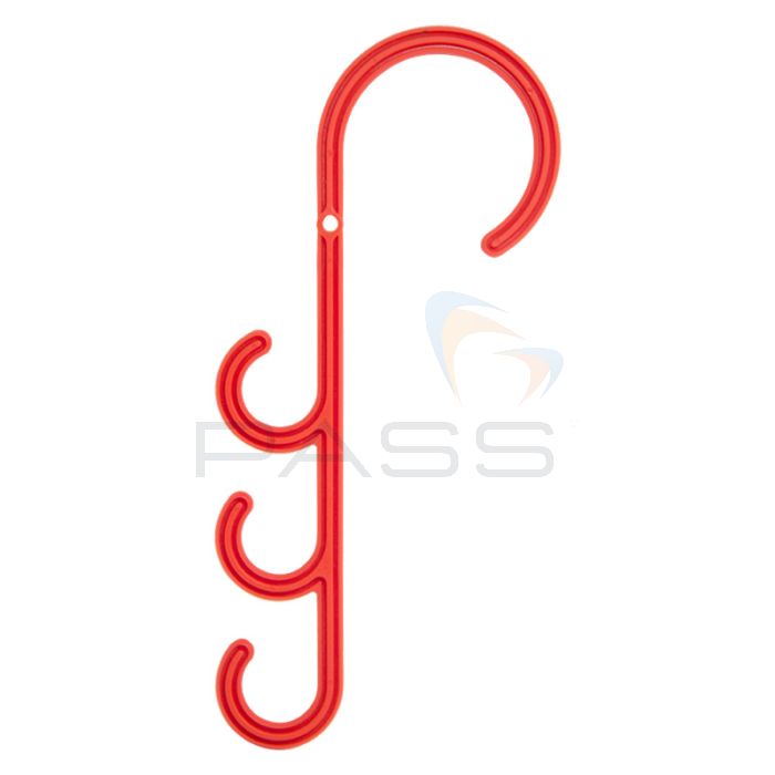 Lockout Lock LT-SCH-HTH Hanging Tri Hooks - Set of 10