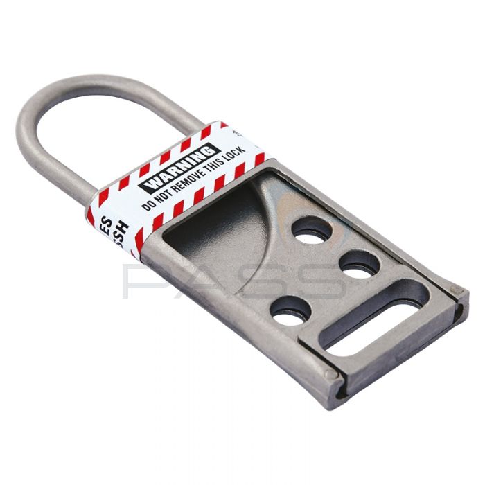 Stainless Steel Heavy-Duty Lockout Hasp - 5mm Shackle