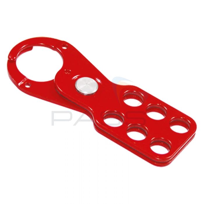 Powder-Coated Steel Lockout Hasp - Small