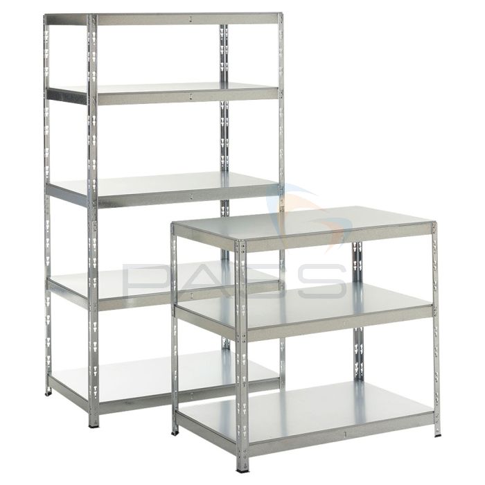 Mammoth Galvanised Shelving
