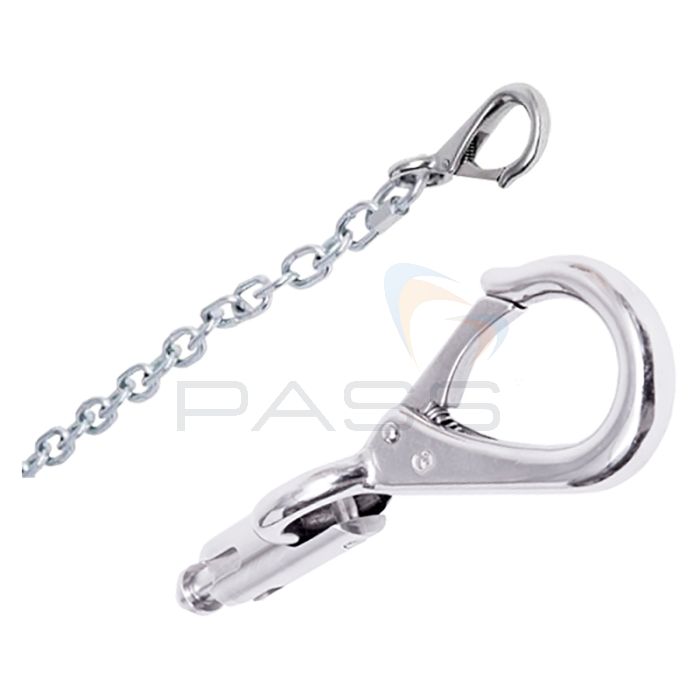 MK10-E1006 Snap Hook, Series E & MK10-E1007 Snap Gook/Chain Assembly, Series E