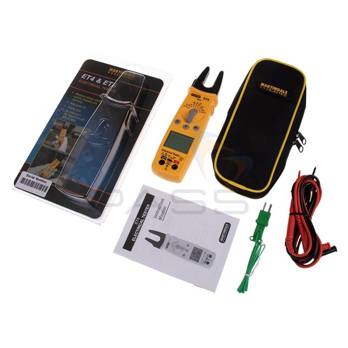 Martindale ET5 Multifunctional Electrical Tester - Kit