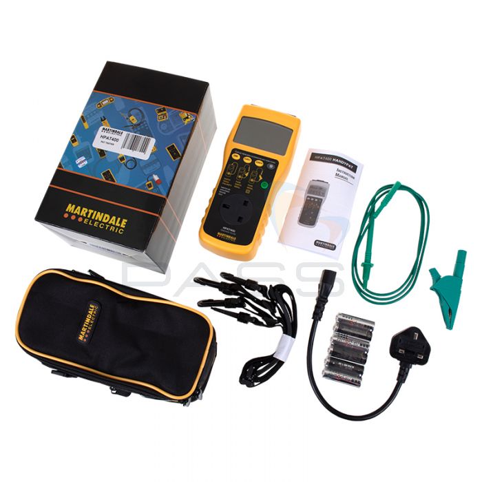 Martindale HPAT400 Pass/Fail PAT Tester kit