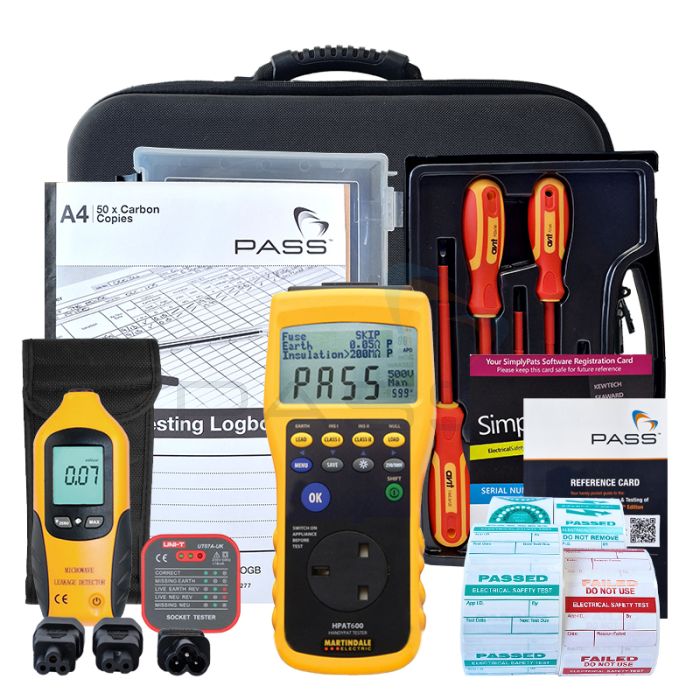 Martindale HPAT600/2 PAT Tester - Professional Kit (Bundle 2)