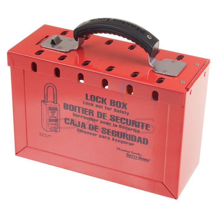 Masterlock 498A Group Lockout Box - Front