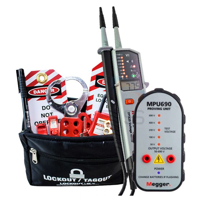 Megger TPT420 MPU690 Lockout Safe Isolation Kit