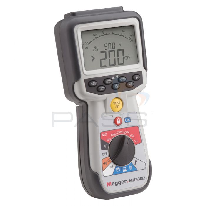 Megger MIT430/2 Insulation Tester with Bluetooth Download