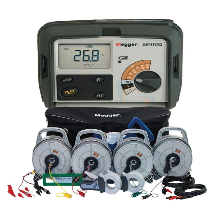 Megger 1012-523 DET4TCR2 + ETK50C (Rechargeable)