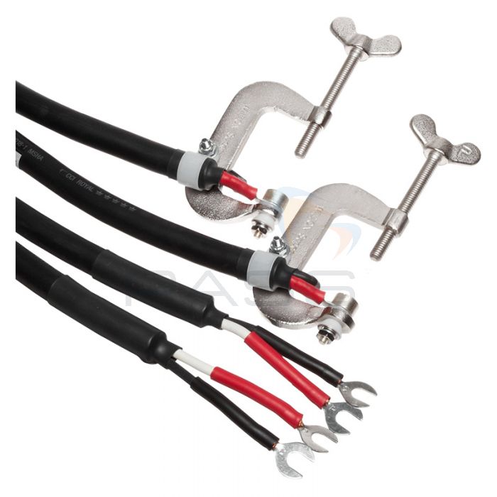 Megger 242004-30 Duplex Test Leads with 2" Heavy-Duty C Clamps - 9m Length