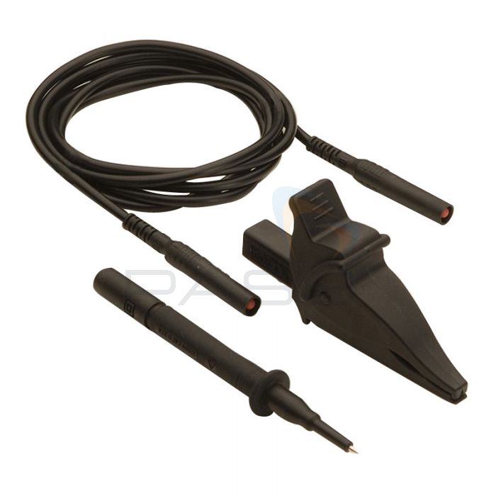 megger continuity earth bond lead probe black