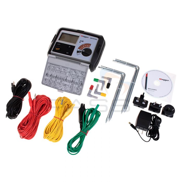 Megger DET4TCR2 Rechargeable Earth Tester kit