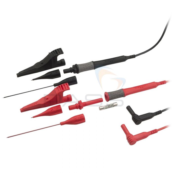 Megger Fused Test Leads (Red/Black)