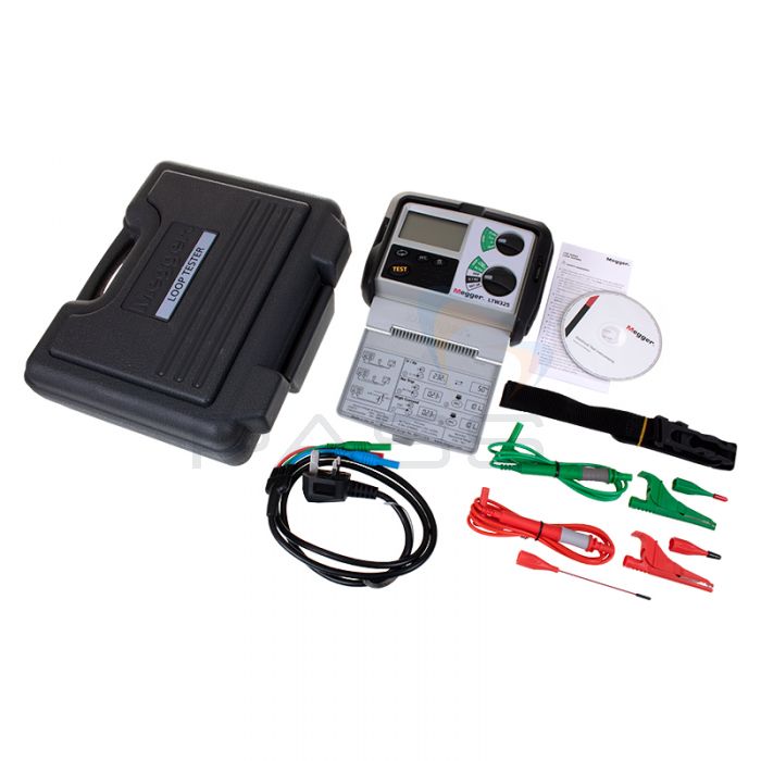 Megger LTW325 Earth Loop Tester kit