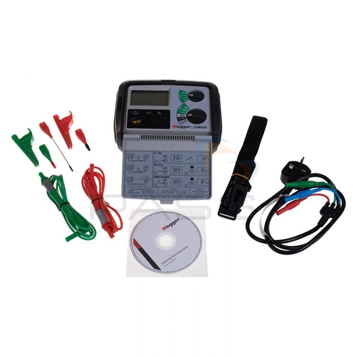 Megger LTW425 Earth Loop Tester - Kit