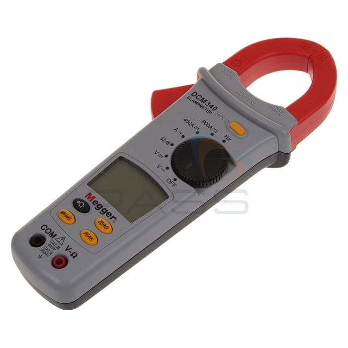 Megger DCM340 Digital Clamp Meter - Front