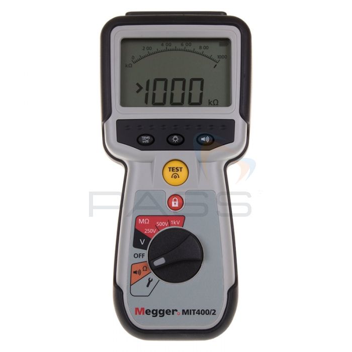 Megger MIT400/2 Insulation Tester - Display on