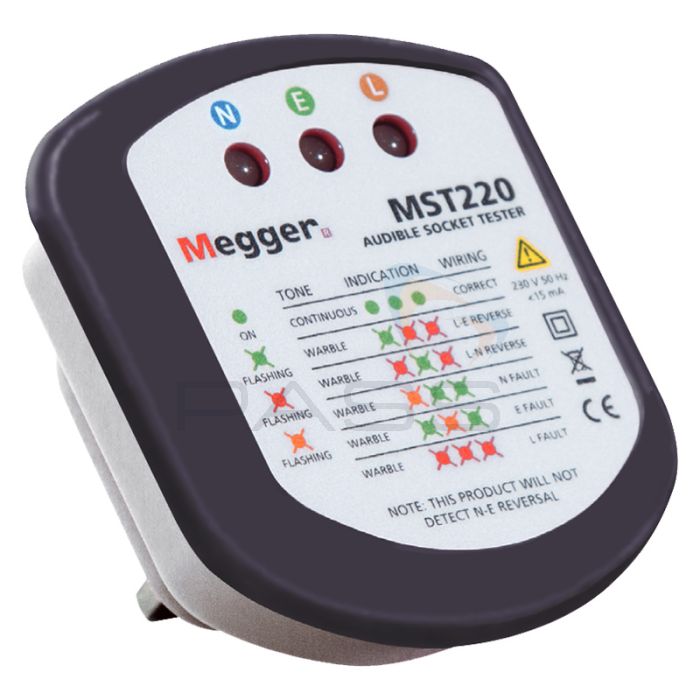 Megger MST220 Audible Socket Tester