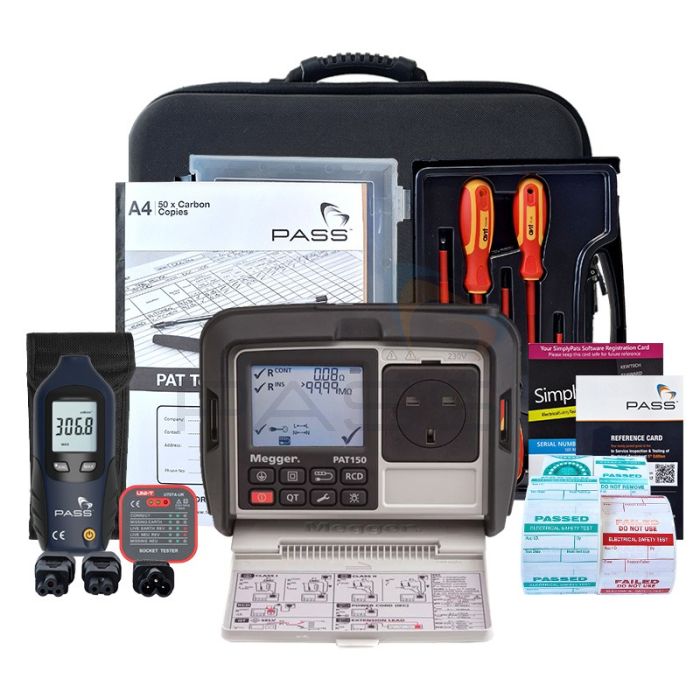 Megger PAT150 PAT Tester - PAT Professional Kit (Bundle 2)