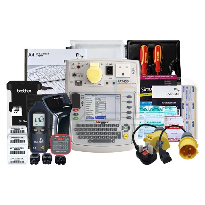 Megger PAT450 PAT Tester - PAT Elite Kit (Bundle 4)