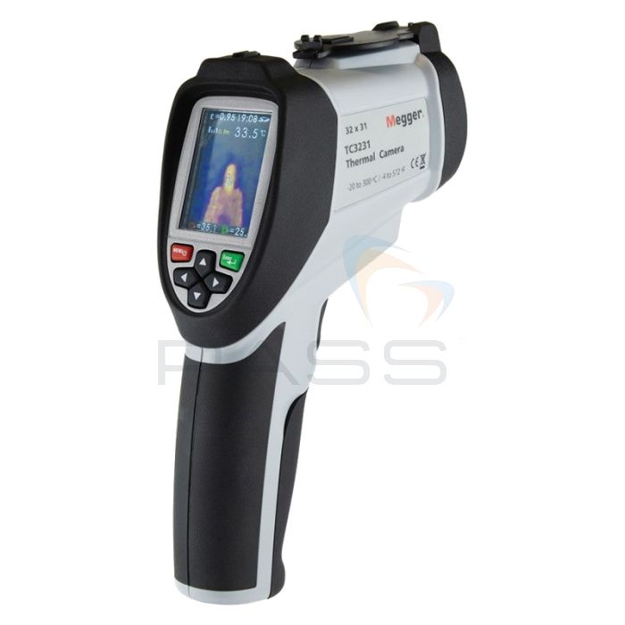Megger TC3231 Spot Thermal Imaging Camera Screen